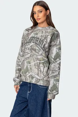 Buzo cali camuflado de Edikted en Buzos y Sweaters para argentina