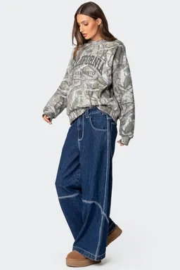 Buzo cali camuflado de Edikted en Buzos y Sweaters para argentina