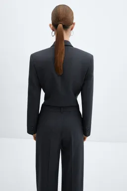 Body americana entallada lana de Mango en Blazers para argentina