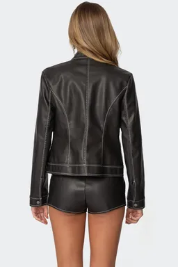 Chaqueta cuero sintético roxie de Edikted en Chaquetas para argentina