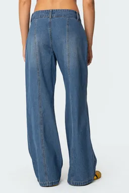 Jeans tiro bajo charlie de Edikted en Pantalones para argentina