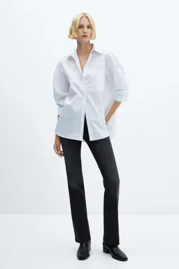 Jean flare tiro bajo de Mango en Pantalones para argentina