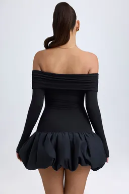 Mini vestido modal escote bardot de Oh Polly en Vestidos para argentina