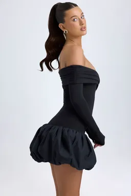 Mini vestido modal escote bardot de Oh Polly en Vestidos para argentina