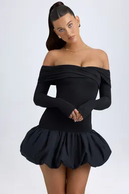 Mini vestido modal escote bardot de Oh Polly en Vestidos para argentina