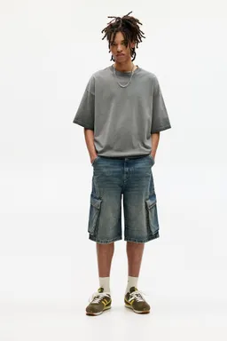 Bermuda vaquera cargo skater stwd de Pull&Bear en Bermudas y Shorts para argentina