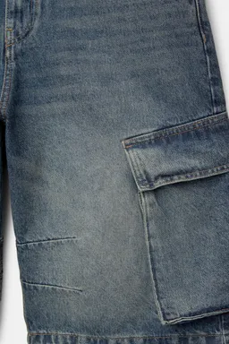 Bermuda vaquera cargo skater stwd de Pull&Bear en Bermudas y Shorts para argentina