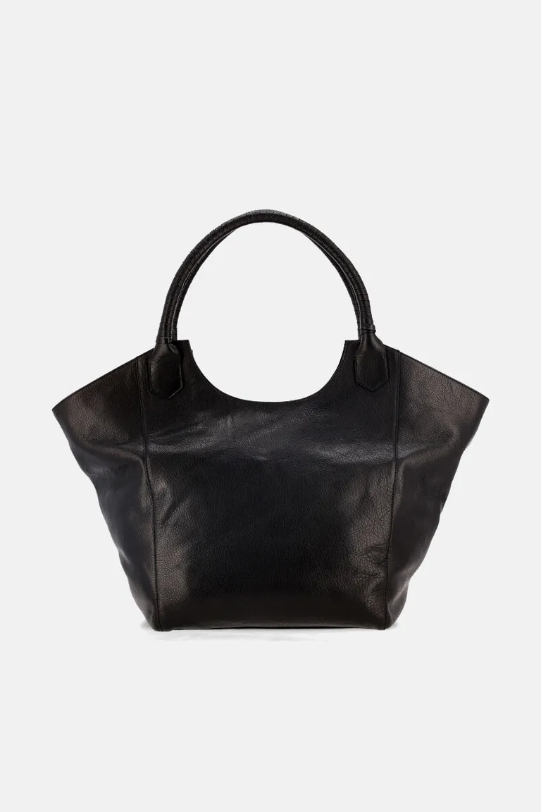 Bolso de cuero vacuno napado de líneas limpias y gran capacidad de Justaosadia en Bolsos y Carteras para argentina