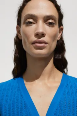 Vestido crochet con botones de Mango en Vestidos para argentina