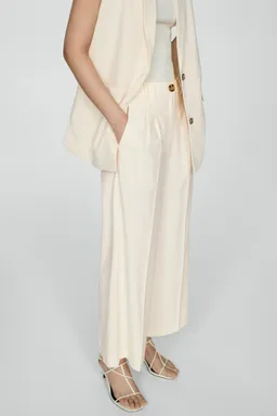 Pantalón culotte pinzas de Mango en Pantalones para argentina