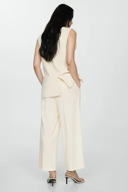 Pantalón culotte pinzas de Mango en Pantalones para argentina