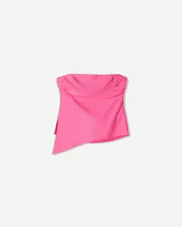 Top bandeau con lino de Bershka en Tops para argentina