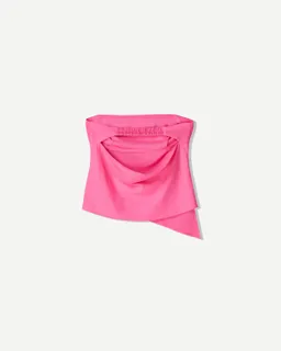 Top bandeau con lino de Bershka en Tops para argentina