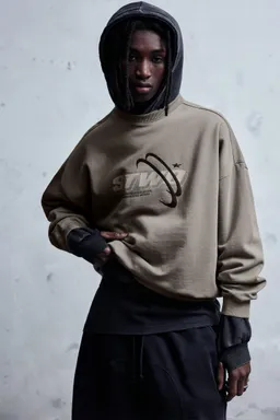 Sudadera lavada stwd de Pull&Bear en Buzos y Sweaters para argentina