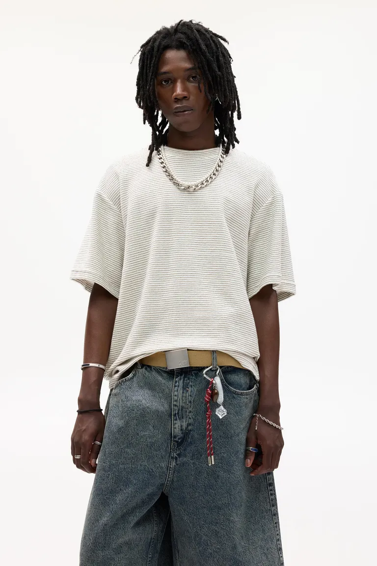 Remera rústica rayas de Pull&Bear en Remeras y Polos para argentina
