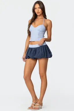 Minifalda skort janey contraste de Edikted en Shorts para argentina
