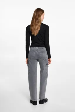 Remera algodón detalle cruzado de Mango Teen en Buzos y Sweaters para argentina