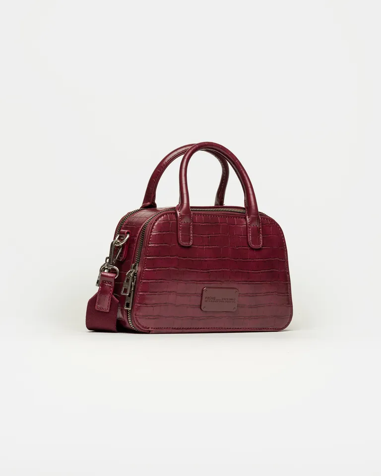 Cartera de mano con estructura rígida y correa desmontable de Prüne en Bolsos y Carteras para argentina