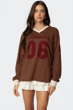 Remera manga larga oversize de Edikted en Buzos y Sweaters para argentina