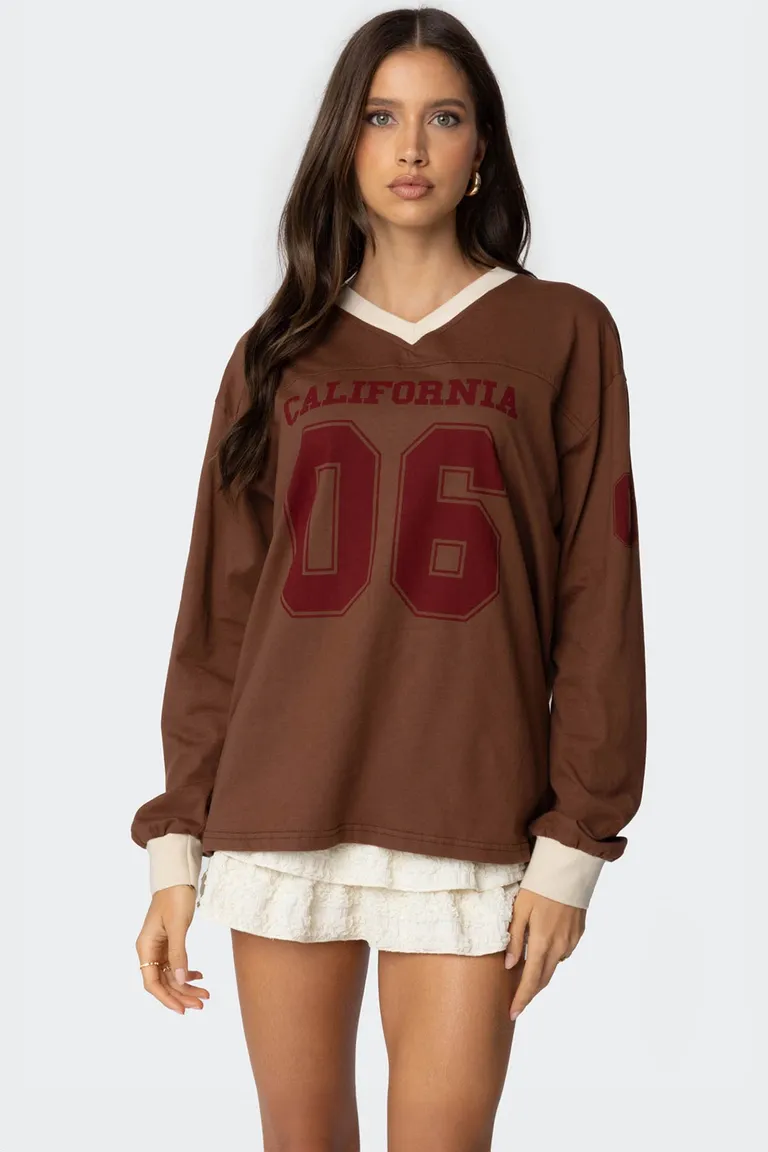 Remera manga larga oversize de Edikted en Buzos y Sweaters para argentina