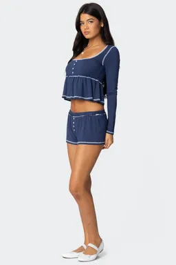 Shorts arianne contraste de Edikted en Shorts para argentina