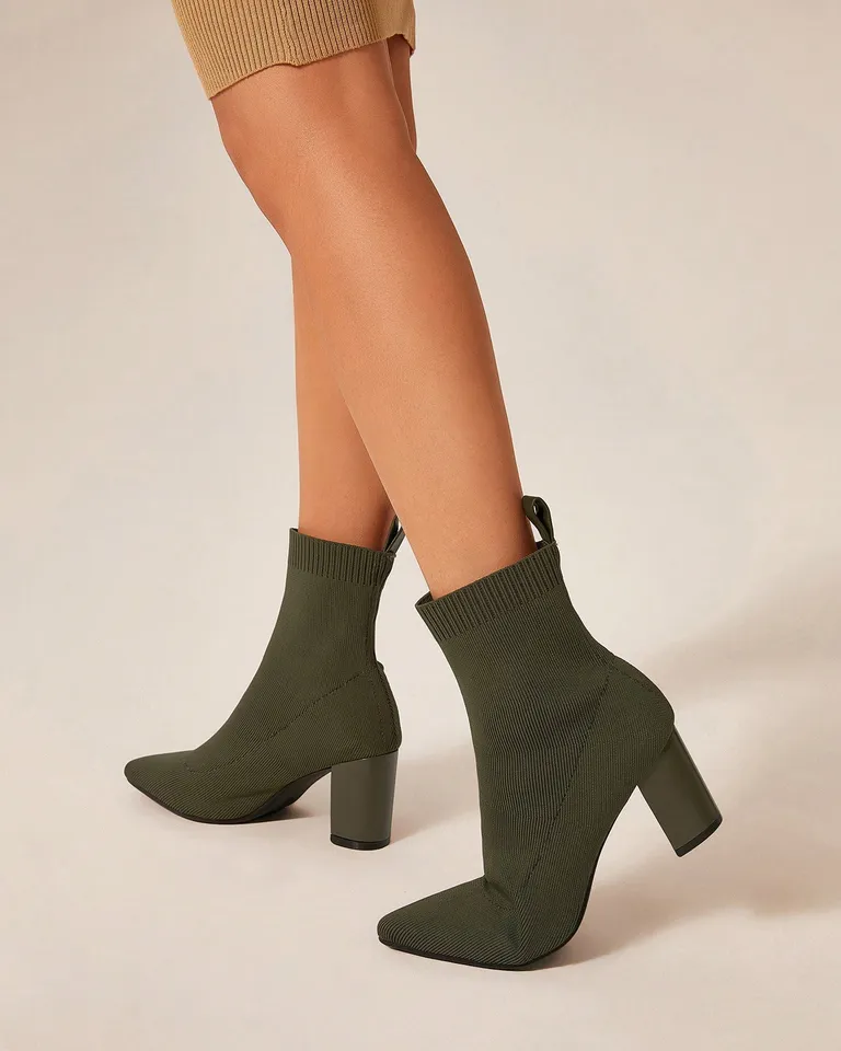 Botines calcetín basics minimalistas de Cuccoo en Botas y Botinetas para argentina