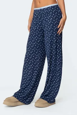 Pantalón capas estampado floral de Edikted en Pantalones para argentina