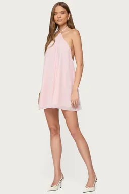 Mini vestido halter emeline espalda descubierta de Edikted en Vestidos para argentina