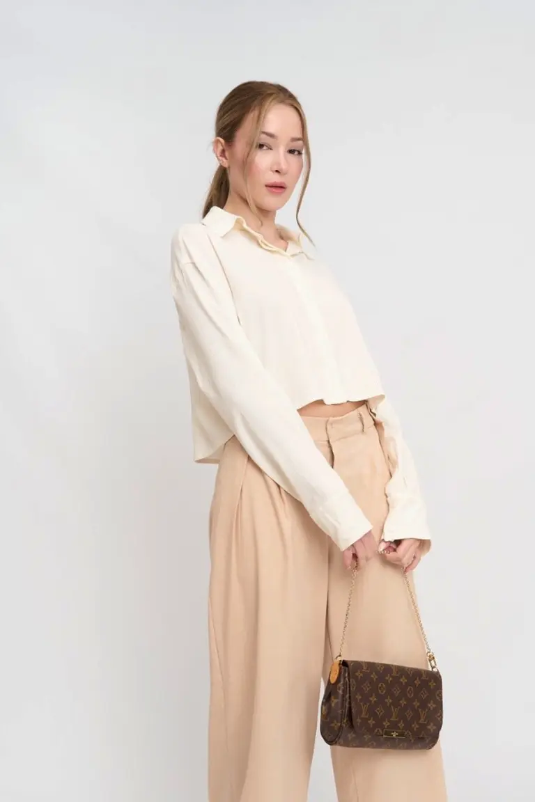 Camisa Crop Lino de Hesed en Camisas para argentina