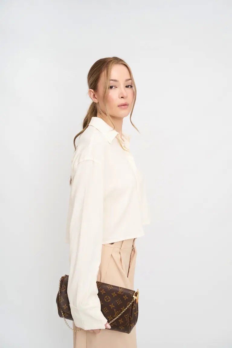 Camisa Crop Lino de Hesed en Camisas para argentina