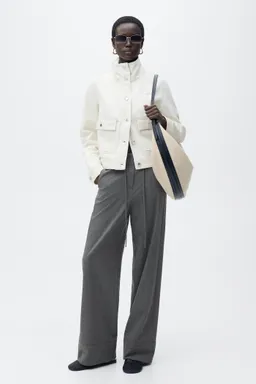 Pantalón recto raya diplomática de Mango en Pantalones para argentina