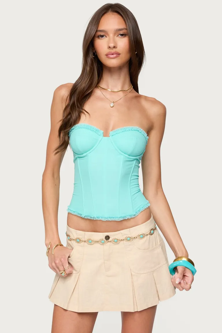 Corset deirdre encaje ajustable de Edikted en Tops para argentina