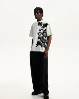 Remera manga corta estampada de Bershka en Remeras y Polos para argentina