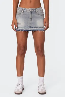 Mini falda denim priyanka de Edikted en Shorts para argentina