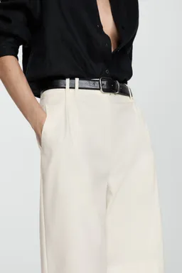 Bermudas rectas tiro alto de Mango en Shorts para argentina
