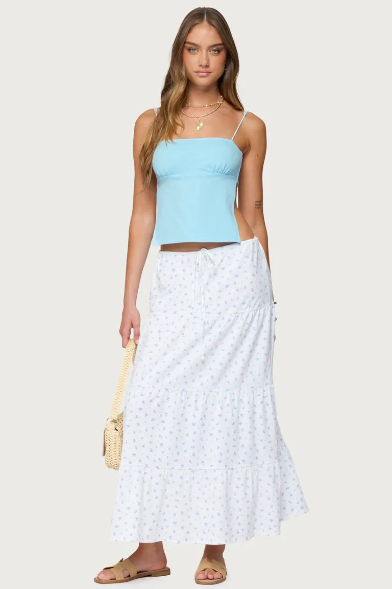 Falda maxi charley floral de Edikted en Faldas para argentina