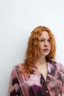Vestido cruzado estampado floral de Mango en Vestidos para argentina
