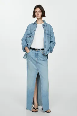 Top canalé algodón de Mango en Tops para argentina
