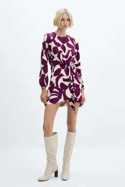 Vestido estampado lazo de Mango en Vestidos para argentina