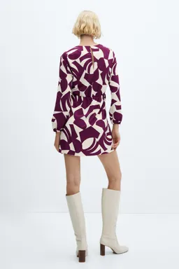 Vestido estampado lazo de Mango en Vestidos para argentina