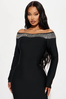 Vestido midi vendaje droppin de Fashion Nova en Vestidos para argentina