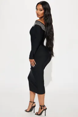 Vestido midi vendaje droppin de Fashion Nova en Vestidos para argentina