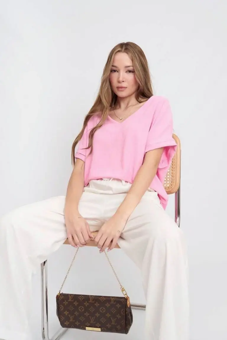 Blusa Escote V de Hesed en Blusas para argentina