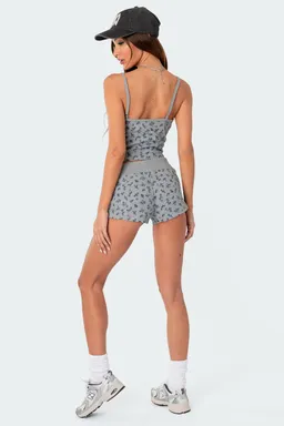 Musculosa flores nido abeja de Edikted en Tops para argentina