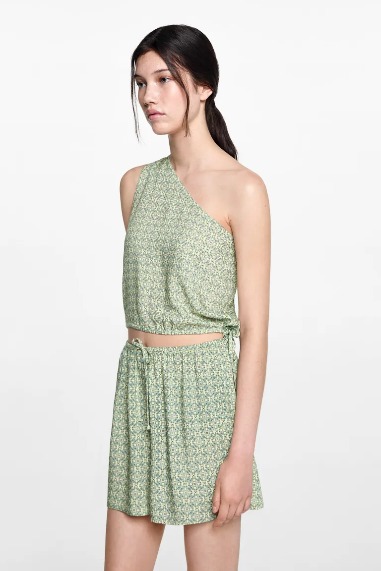 Short estampado geométrico de Mango Teen en Vestidos para argentina