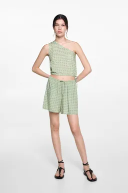 Short estampado geométrico de Mango Teen en Vestidos para argentina