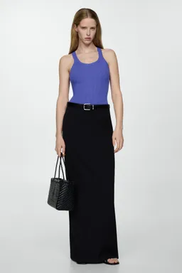 Top punto canalé de Mango en Tops para argentina