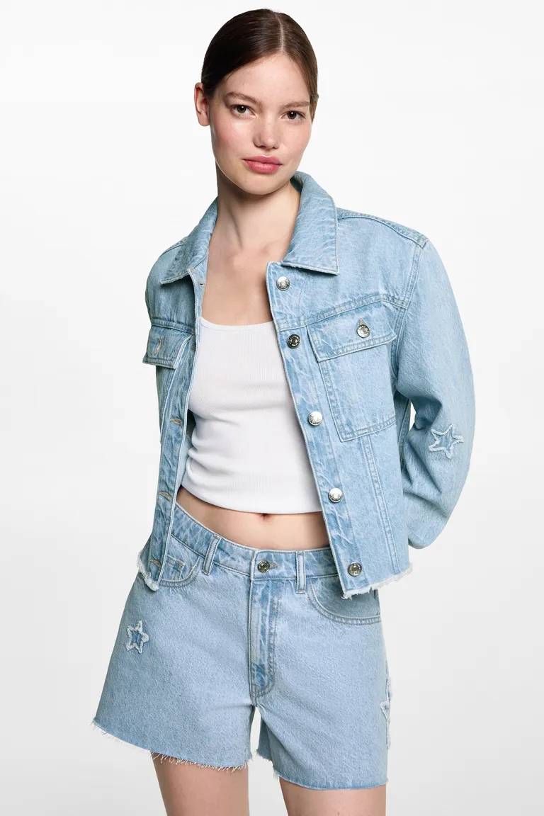 Short jean estrellas de Mango Teen en Shorts para argentina