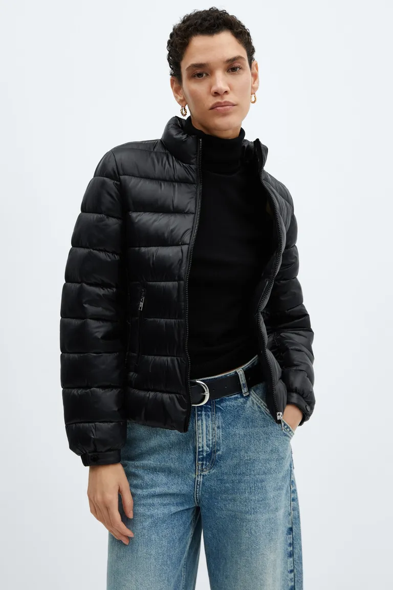 Anorak acolchado con bolsillos de Mango en Chaquetas para argentina