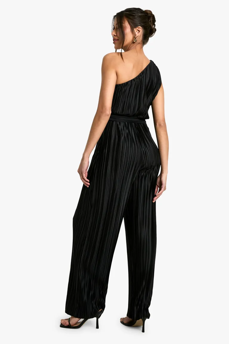 Mono plisado pierna ancha de Boohoo en Monos para argentina